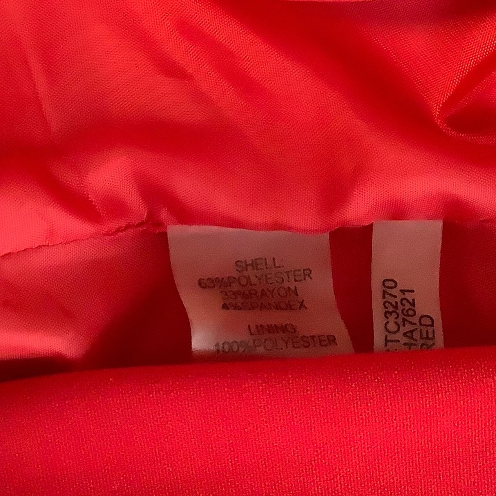Calvin Klein Red Tunic Top - Picture 8 of 8